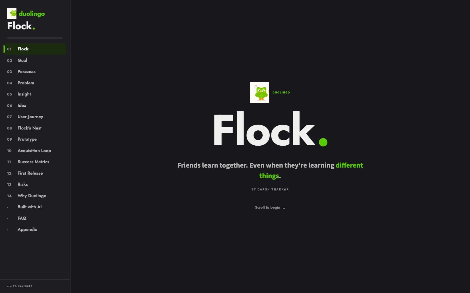 Duolingo — Flock — preview